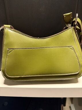 Green Leather small handbag